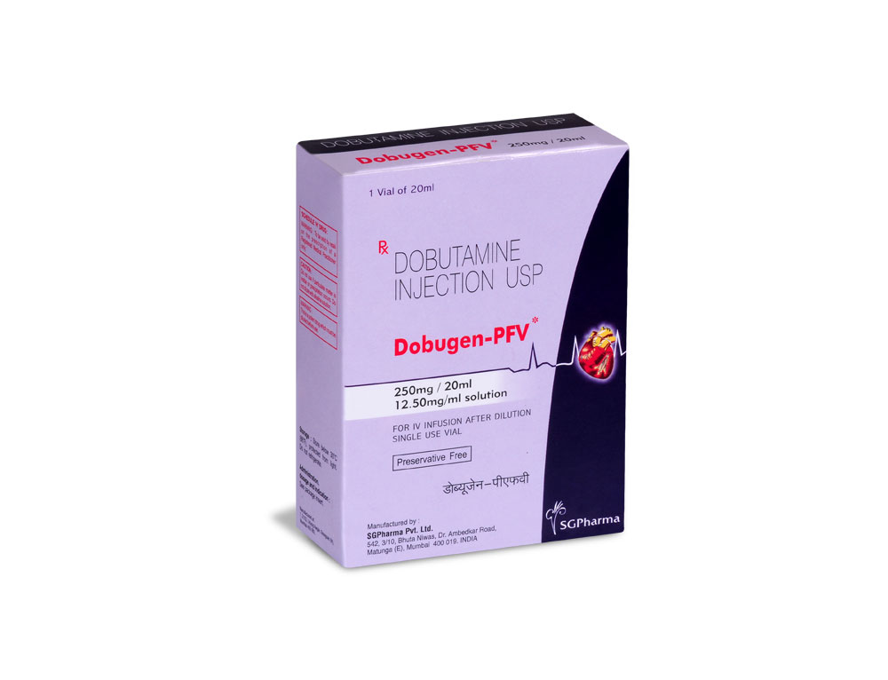 DOBUGENPFV Dobutamine Injection USP » SGPharma