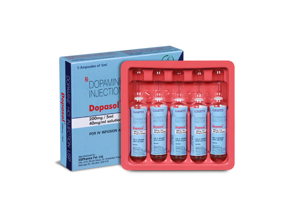 DOPASOL Dopamine HCl Injection USP » SGPharma