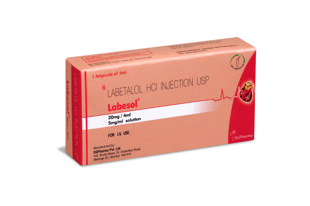 LABESOL Labetalol HCl Injection USP » SGPharma