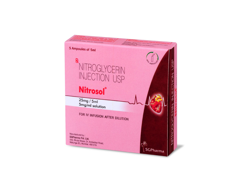 NITROSOL Nitroglycerin Injection USP » SGPharma