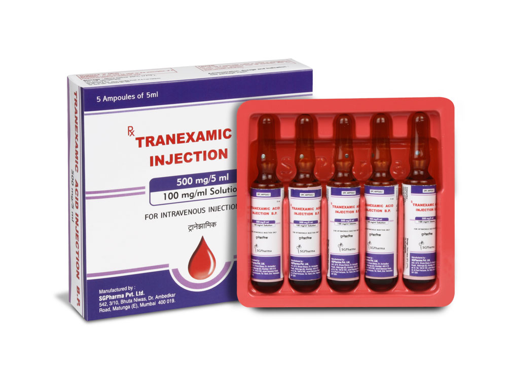 Tranexamic Acid Injection B.P. » SGPharma