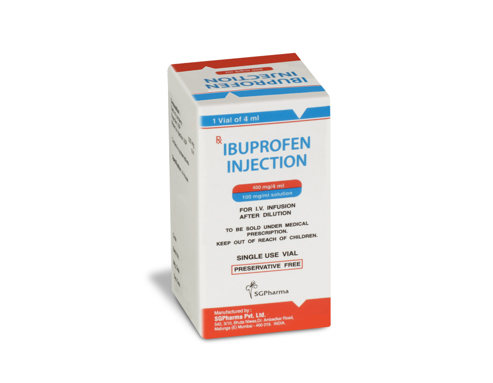 Ibuprofen Injection (INN) » SGPharma