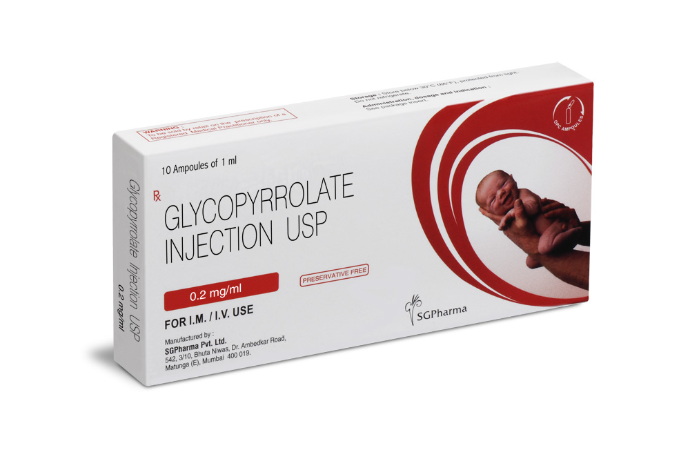 Glycopyrrolate Injection USP » SGPharma