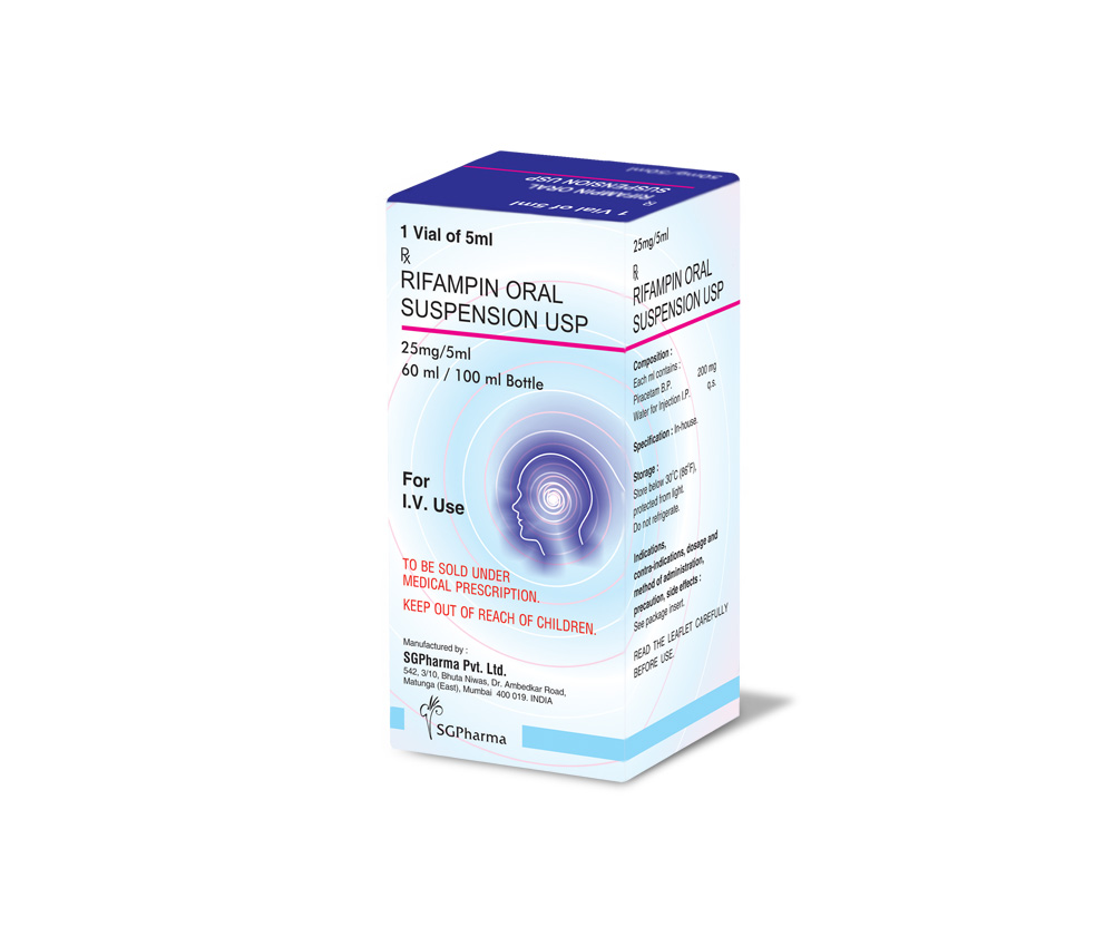 Rifampin Oral Suspension USP » SGPharma