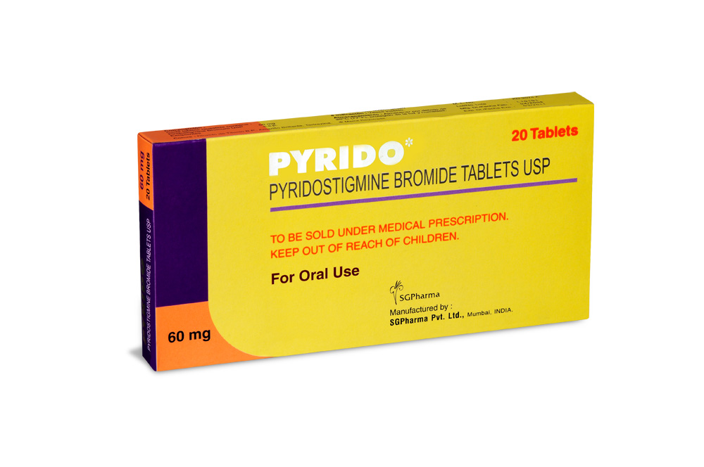 PYRIDO Pyridostigmine Bromide Tablets USP » SGPharma