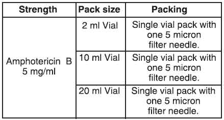 Amphotericin B Lipid Complex Injection