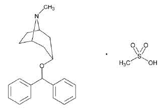 Benztropine-Mesylate-Tablet-Structure
