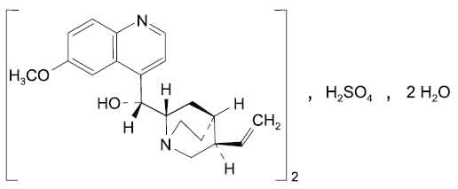 Quinine-Sulfate-Tablets-B_P_-Structure